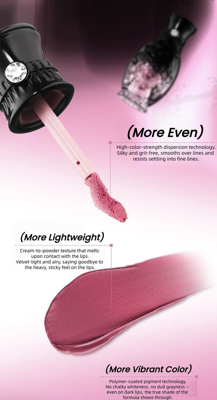 NEIYOU Dark Magic Collection Long-wear Matte Lip Glaze T5923