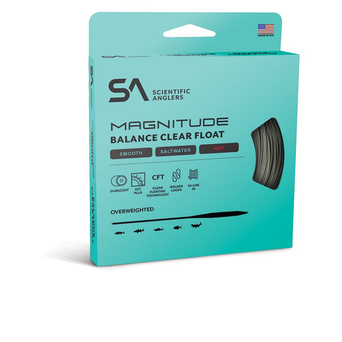 (NEW!) Scientific Anglers Magnitude Balance Clear Float Fly Line