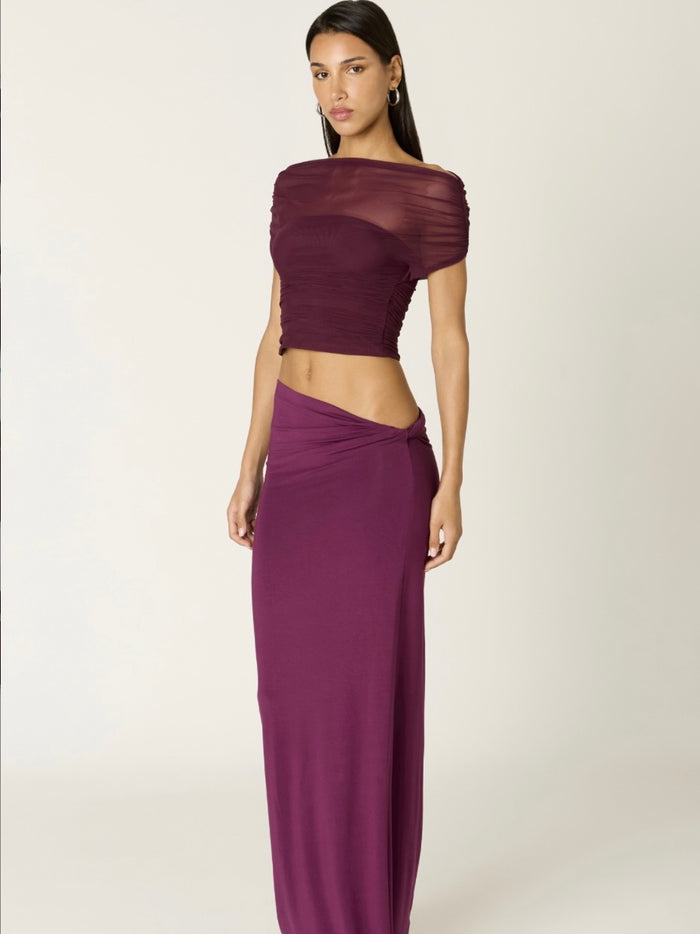 NIA Yale Top - Plum
