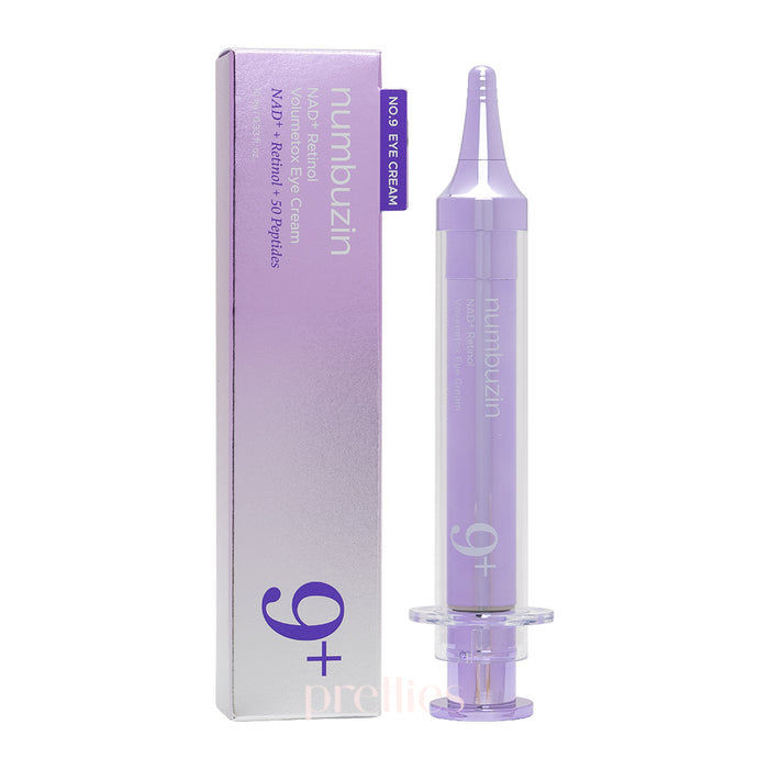 Numbuzin No.9 NAD+ Retinol Volumetox Eye Cream 10ml