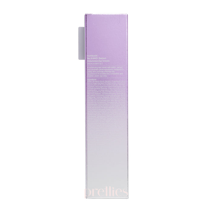 Numbuzin No.9 NAD+ Retinol Volumetox Eye Cream 10ml