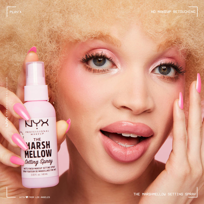 NYX Professional Makup The Marsh Mellow Setting Spray بخاخ تثبيت المكياج مارشميلو من نيكس