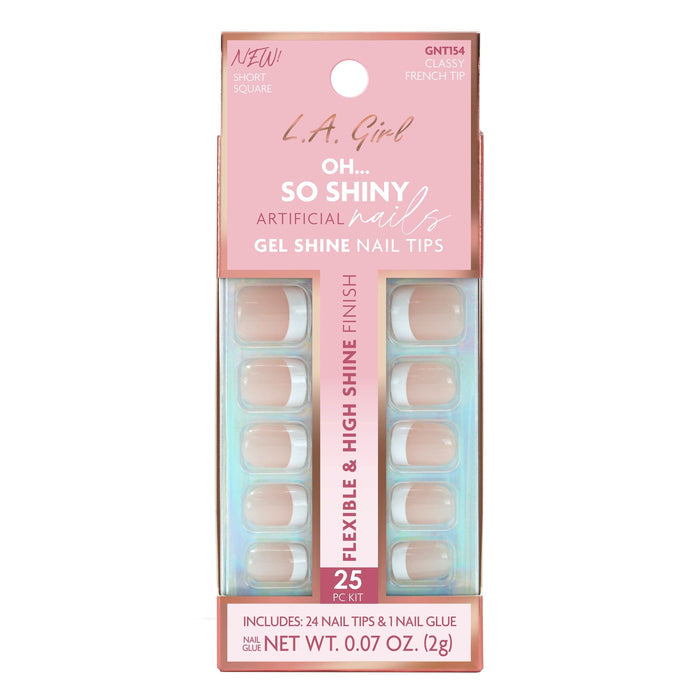 La Girl Cosmetics Nail Tips Product Oh So Shiny Nail Tips