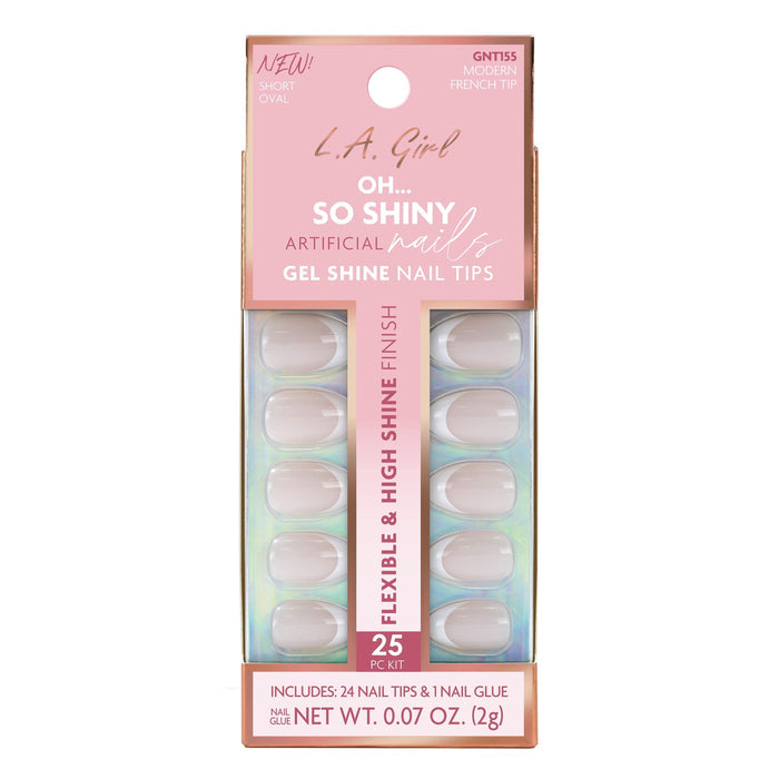 La Girl Cosmetics Nail Tips Product Oh So Shiny Nail Tips