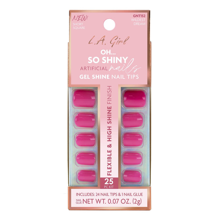 La Girl Cosmetics Nail Tips Product Oh So Shiny Nail Tips