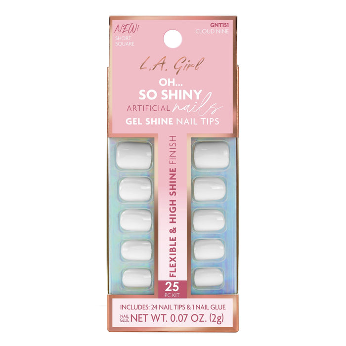 La Girl Cosmetics Nail Tips Product Oh So Shiny Nail Tips