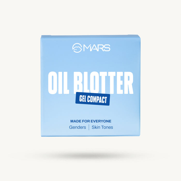 MARS Oil Blotter Gel Compact — Absorbs midday oil without stripping makeup | Best for oily skin in India ₹399