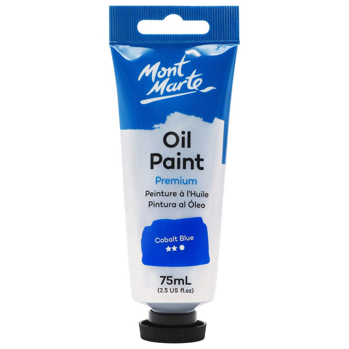 Oil Paint Premium 75ml (2.5 US fl.oz) Tube - Cobalt Blue