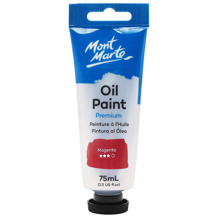Oil Paint Premium 75ml (2.5 US fl.oz) Tube - Magenta