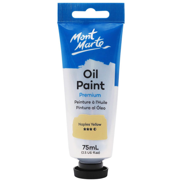 Oil Paint Premium 75ml (2.5 US fl.oz) Tube - Naples Yellow
