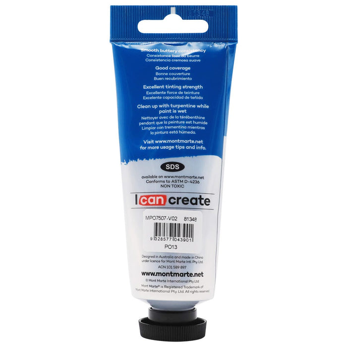 Oil Paint Premium 75ml (2.5 US fl.oz) Tube - Orange