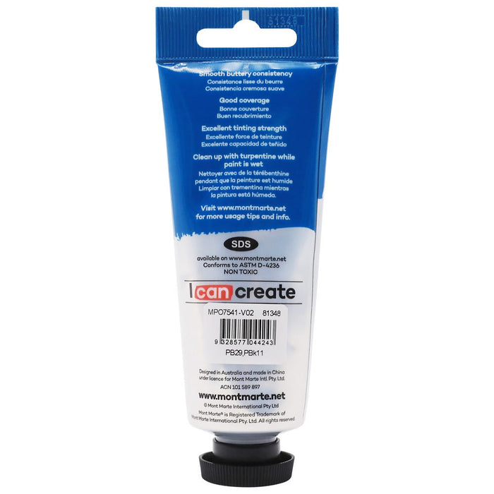 Oil Paint Premium 75ml (2.5 US fl.oz) Tube - Paynes Grey
