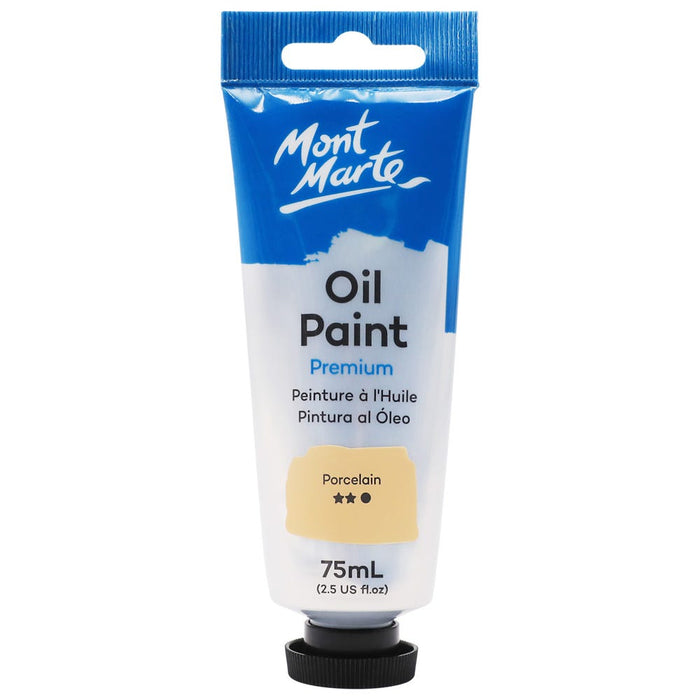 Oil Paint Premium 75ml (2.5 US fl.oz) Tube - Porcelain