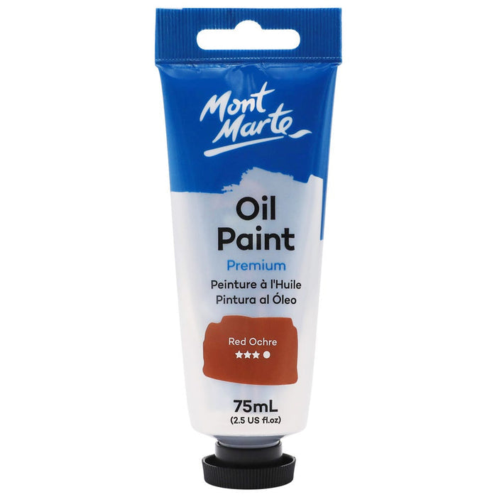 Oil Paint Premium 75ml (2.5 US fl.oz) Tube - Red Ochre