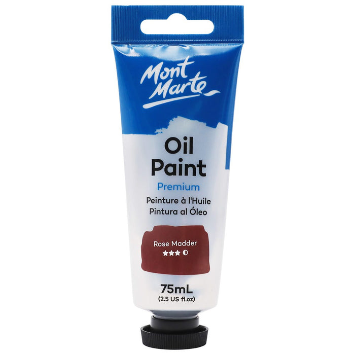 Oil Paint Premium 75ml (2.5 US fl.oz) Tube - Rose Madder