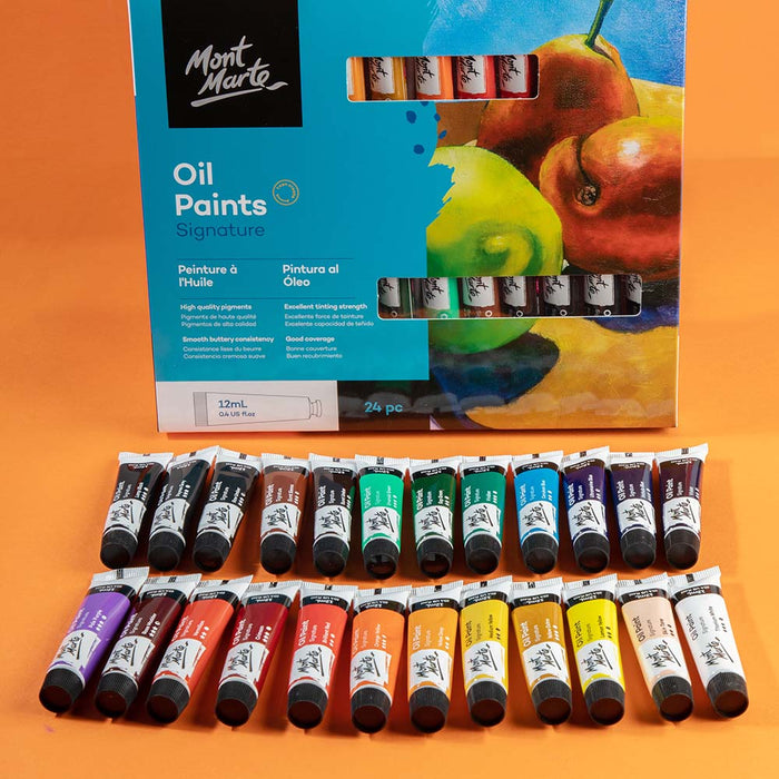 Oil Paints Signature 24pc x 12ml (0.4 US fl.oz)