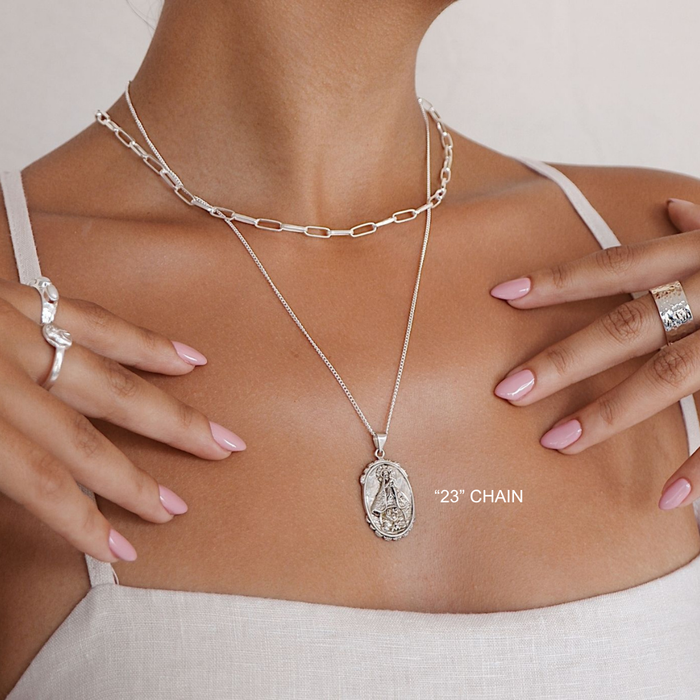 Our Lady of Charity - Patroness of Cuba - CHARM ONLY - Silver