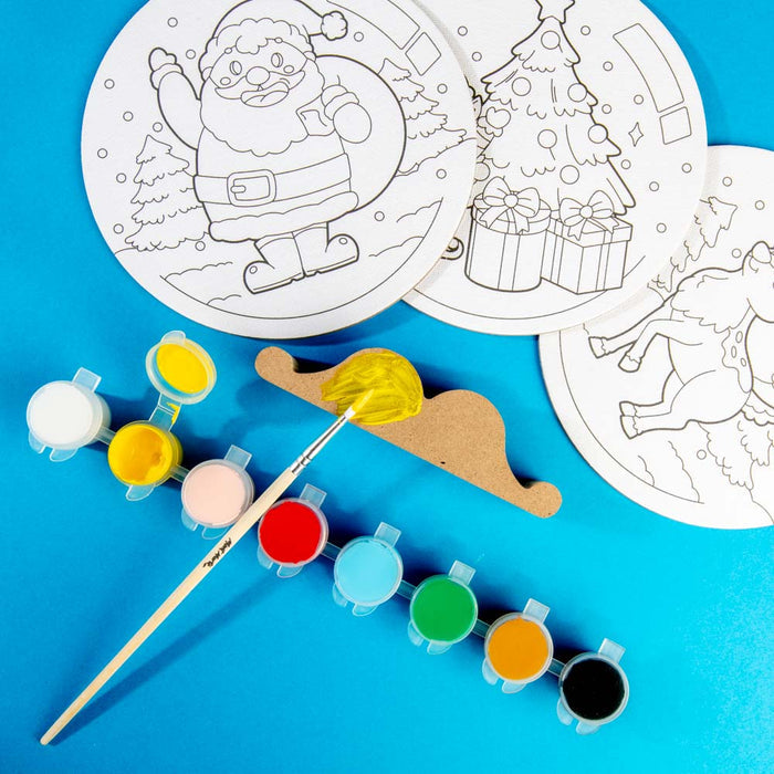 Paint Me Canvas Panel Set 14pc - Christmas
