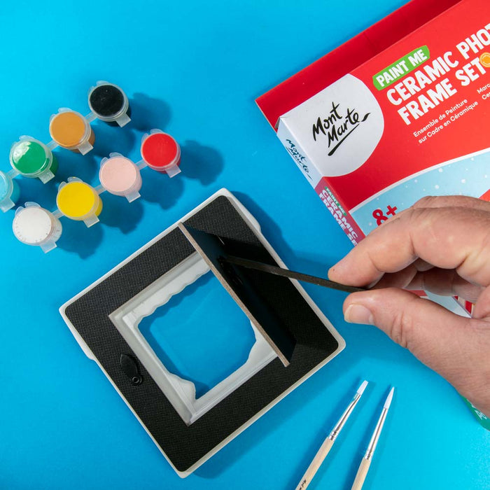 Paint Me Ceramic Photo Frame Set 11pc - Santa's Workshop