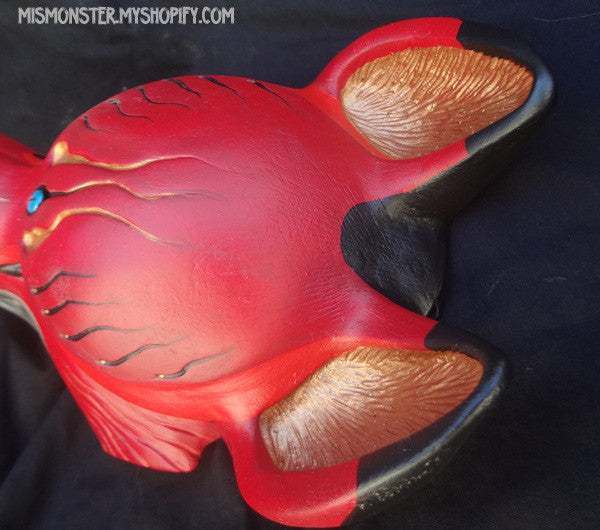 PAINTED KITSUNE MASK- 1ST EDITION