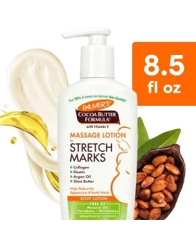 PALMERS cocoa butter formula with vitamen e massage lotion لوشن المساج لتشققات الحامل بزبدة الكوكوا من بالمير