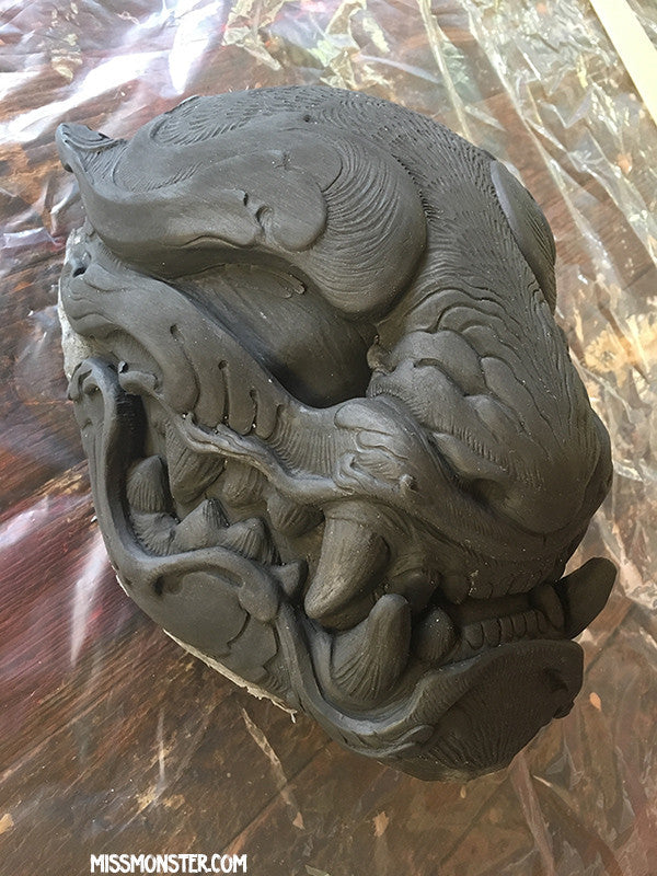 PANTHER MASK BLANK PRE-ORDER- ONYX EDITION  ** 3-8 WEEK WAIT**