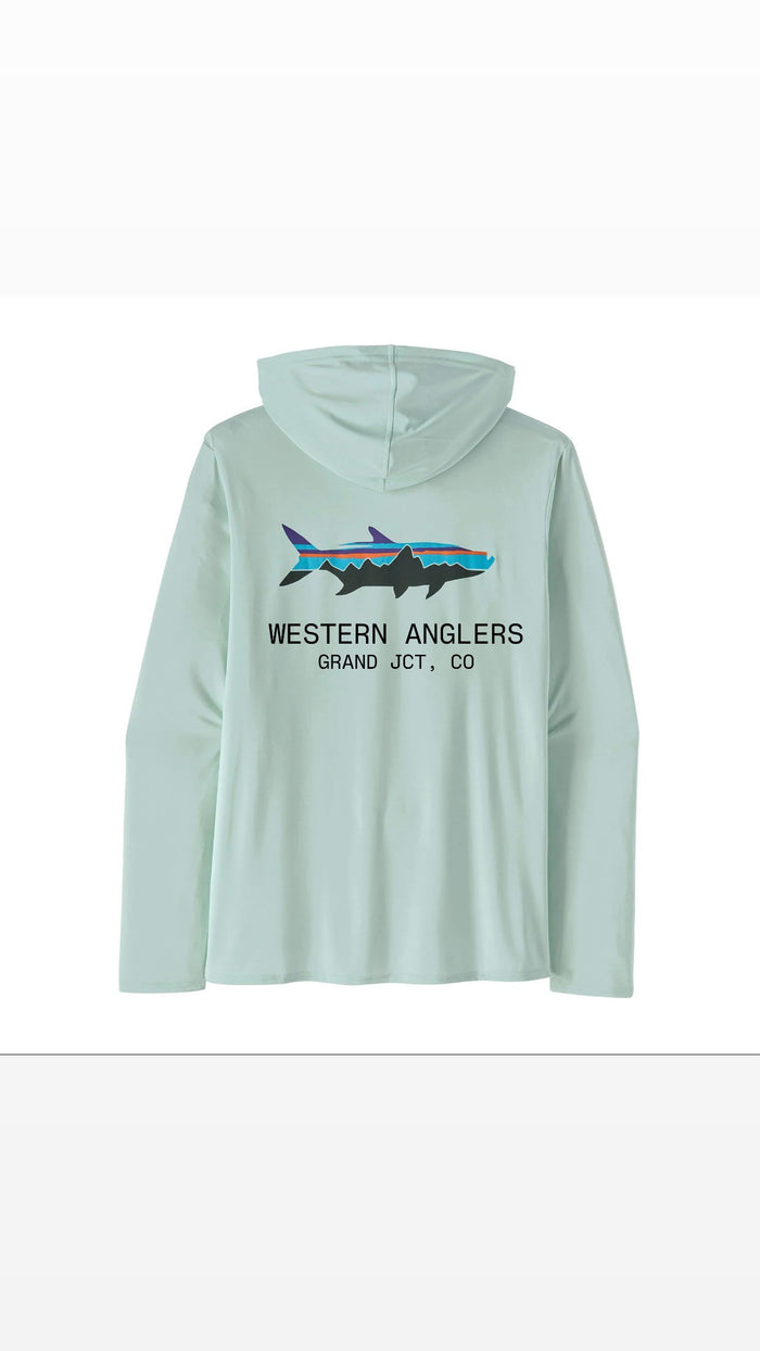 Patagonia - Men's Cap Cool Daily Hoody - (Western Anglers Logo)