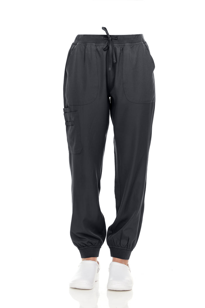Pepino Uniforms Unisex Elastic Waist Cargo Stretch Jogger Scrub Pants