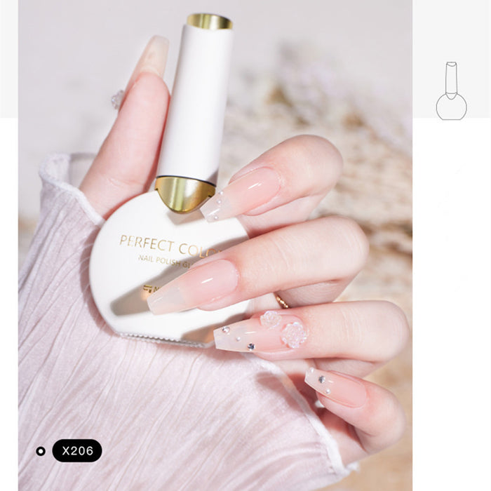 PERFECT COLOR 12ml Creamy Jade Series Healthy Gel Polish T3214