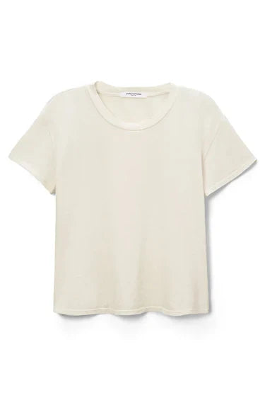 Perfect White Tee Harley Boxy Crewneck Tee – Sugar Relaxed Fit Cotton T-Shirt