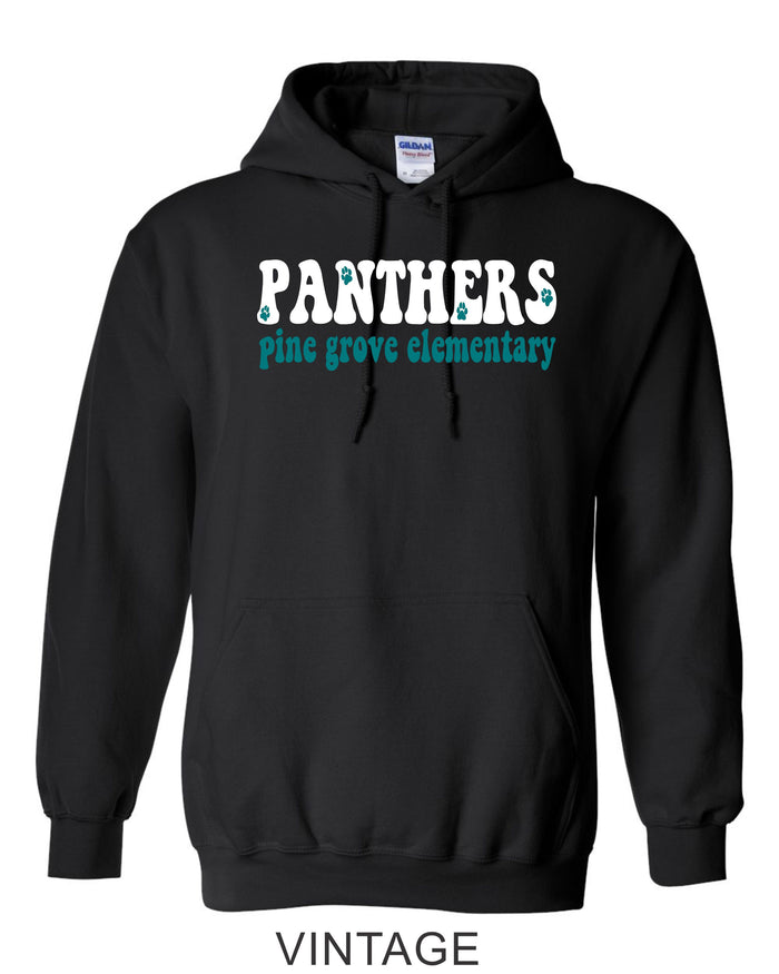 PGE Black Hooded Sweatshirt - 7 Designs