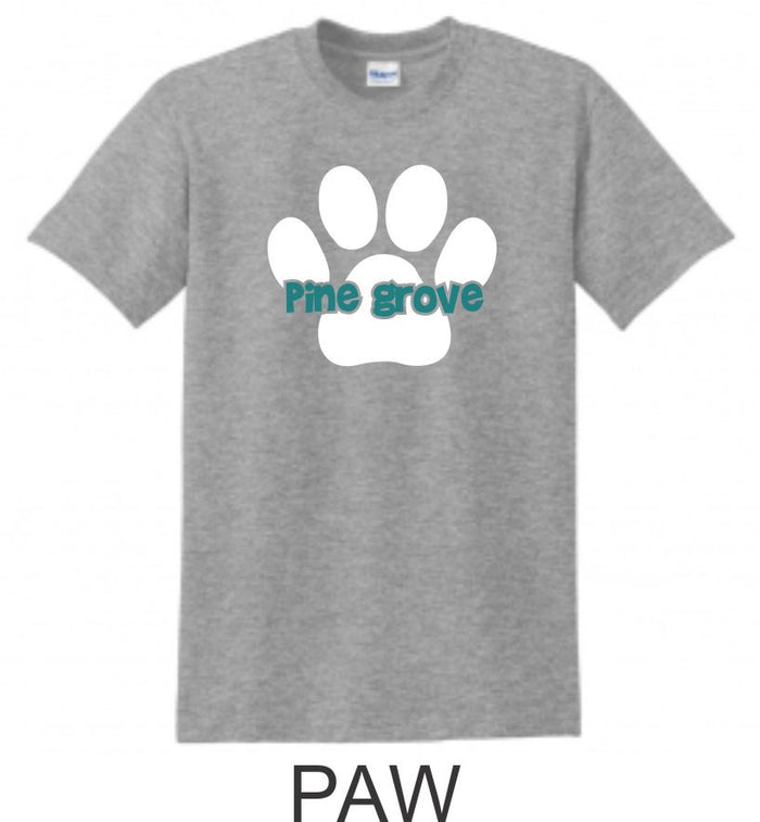 PGE Grey T-Shirt- 7 Designs