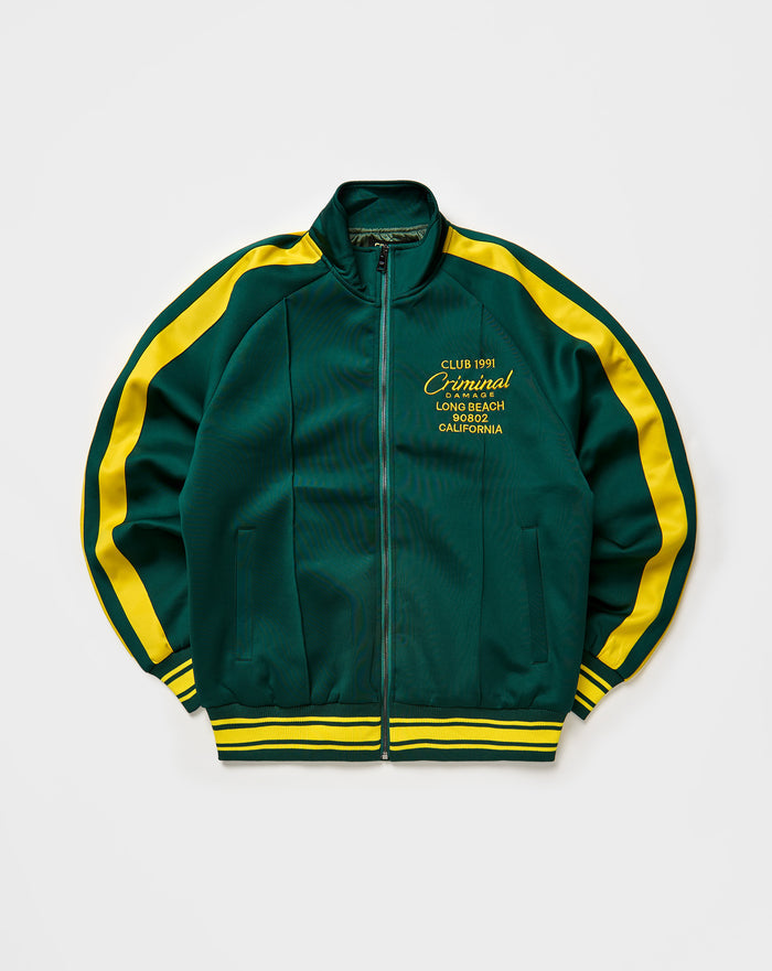 Criminal Damage Pin Tuck Track Top. Underground Apparel. Rule of Next Streetwear.