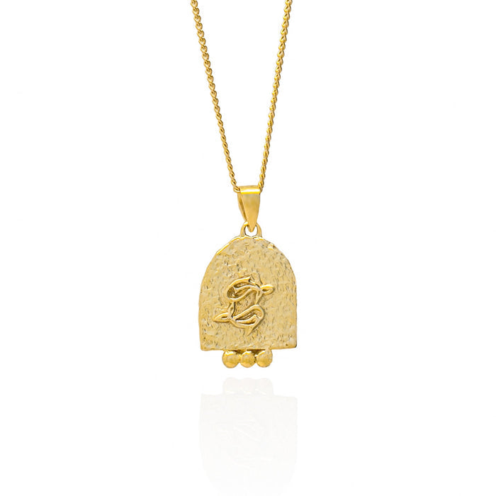 Luna & Rose Pisces Star Sign Necklace