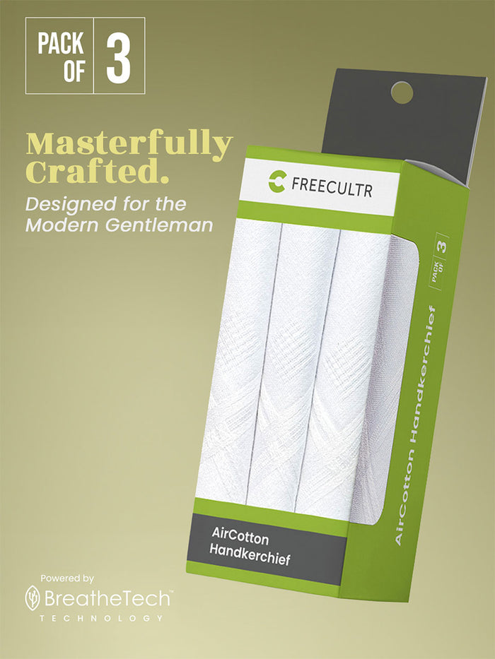 Premium Men's Cotton Handkerchief