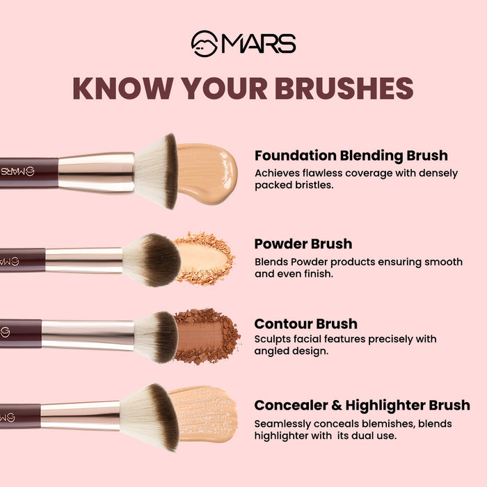 Professional Brush Set | Pack of 12