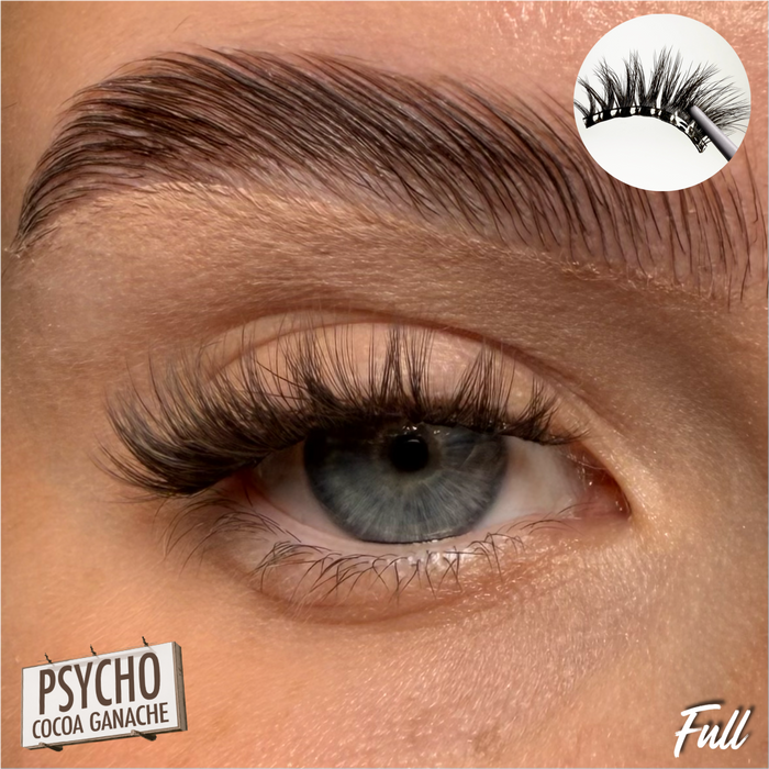 Psycho Super Pre-Glued Half Strip Lash - Unicorn Cosmetics