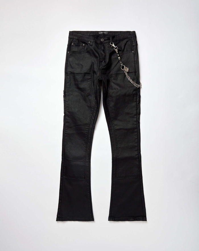 PRVT LBL Pu Flare Pant. Underground Apparel. Rule of Next Streetwear.