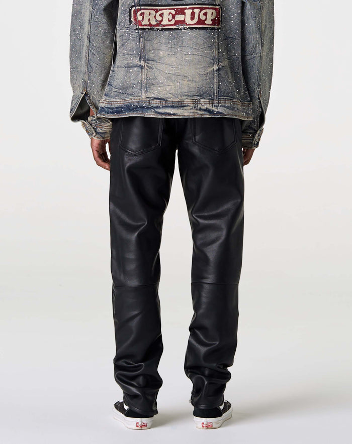 PRVT LBL Pu Skinny Pant. Underground Apparel. Rule of Next Streetwear.