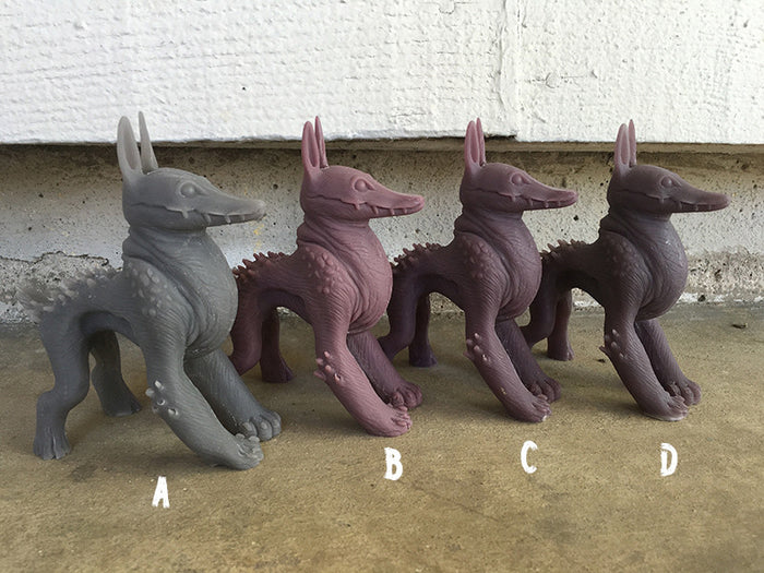 PURPLE GREY CRAGNOG BLANK TOY
