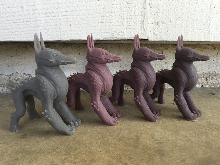 PURPLE GREY CRAGNOG BLANK TOY