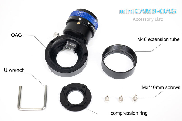 QHY Off-Axis Guider for MiniCAM8 (miniCAM8-OAG) QHYCCD
