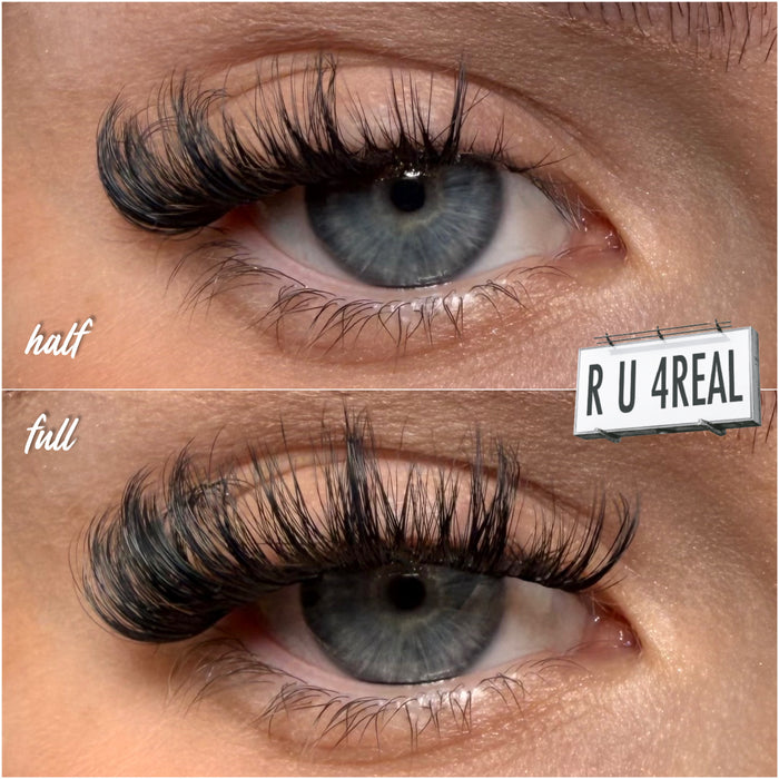 R U 4 REAL Super Pre-Glued Half Strip Lash - Unicorn Cosmetics