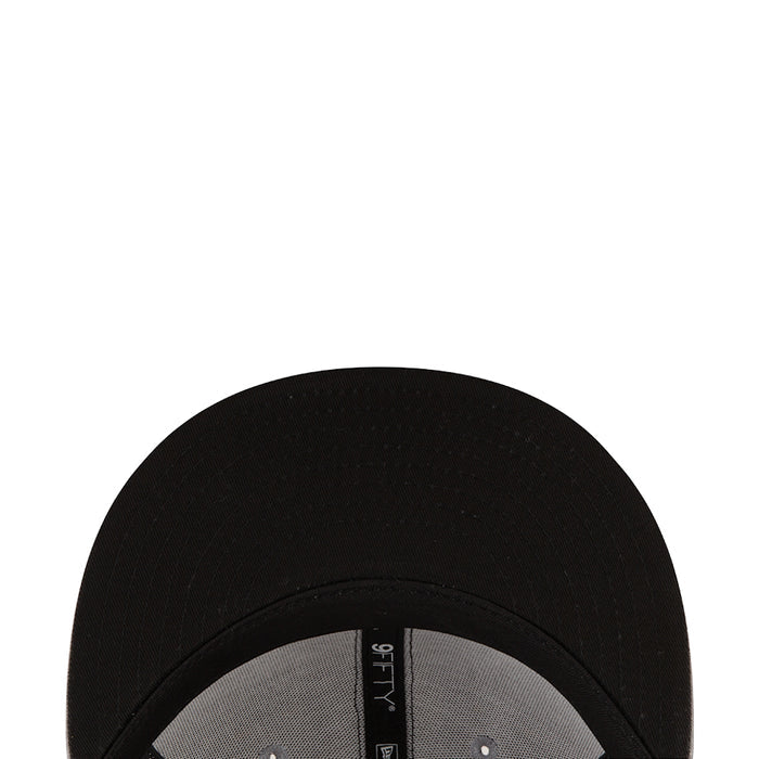Black cap crown interior with brand label