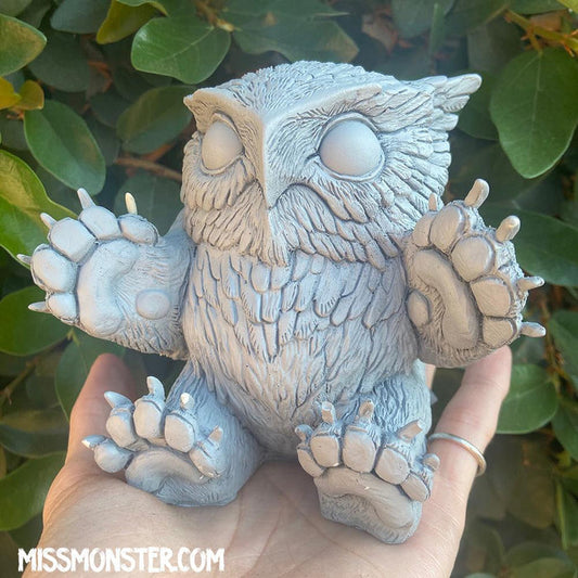 READY TO SHIP! FAT BOTTOMED BABY OWLBEAR BLANK FIGURE