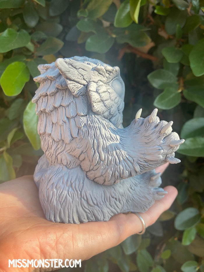 READY TO SHIP! FAT BOTTOMED BABY OWLBEAR BLANK FIGURE