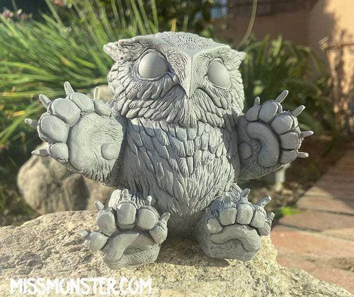 READY TO SHIP! FAT BOTTOMED BABY OWLBEAR BLANK FIGURE