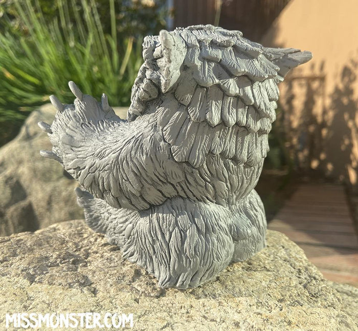 READY TO SHIP! FAT BOTTOMED BABY OWLBEAR BLANK FIGURE