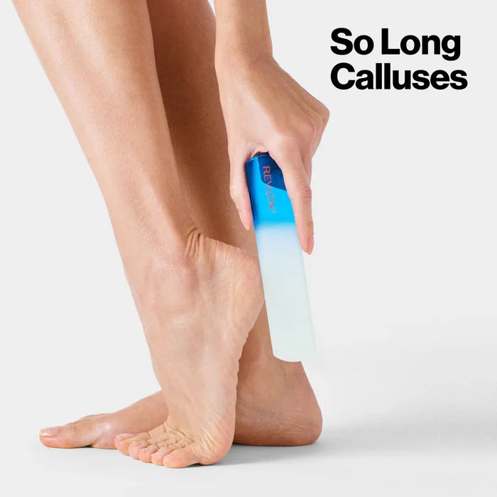 REVLON Bacteria Shield Glass Foot Buffer مبرد القدم من ريفلون