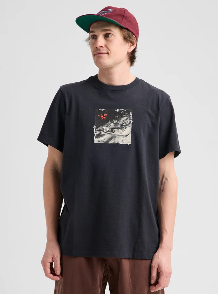 Product image of Burton Rider 27 Short Sleeve T-Shirt[Variant:True Black]
